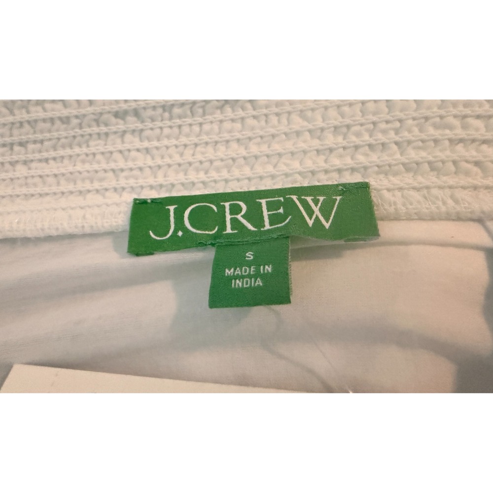 J. CREW White Convertible Beach Sarong Dress Small NWT BF183 - Picture 4 of 8